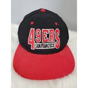 Vintage Drew Pearson San Francisco 49ers Snapback‎ Hat Niners